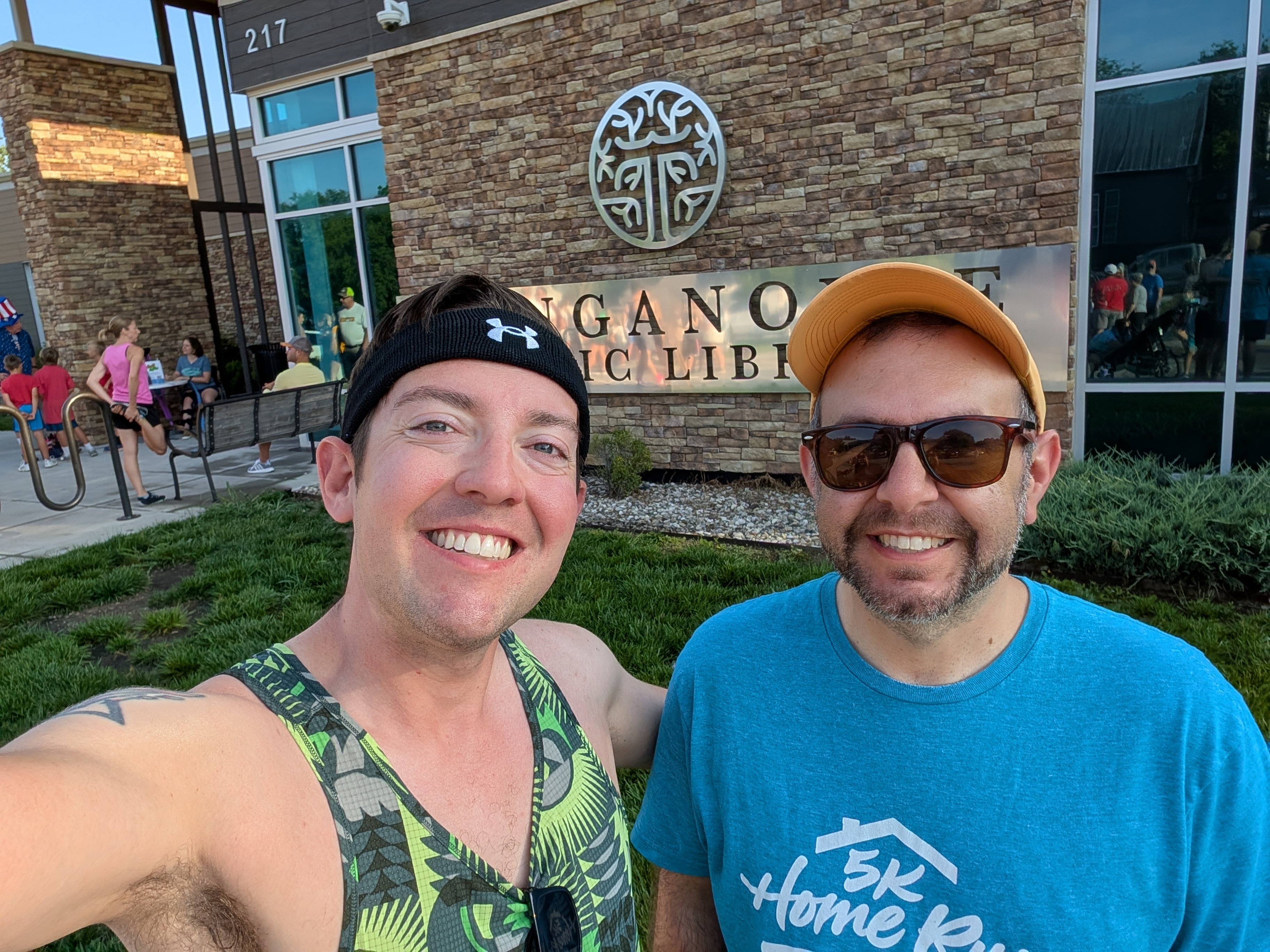 Back-to-back 5Ks: KC Pet Project & Tonganoxie Library Run